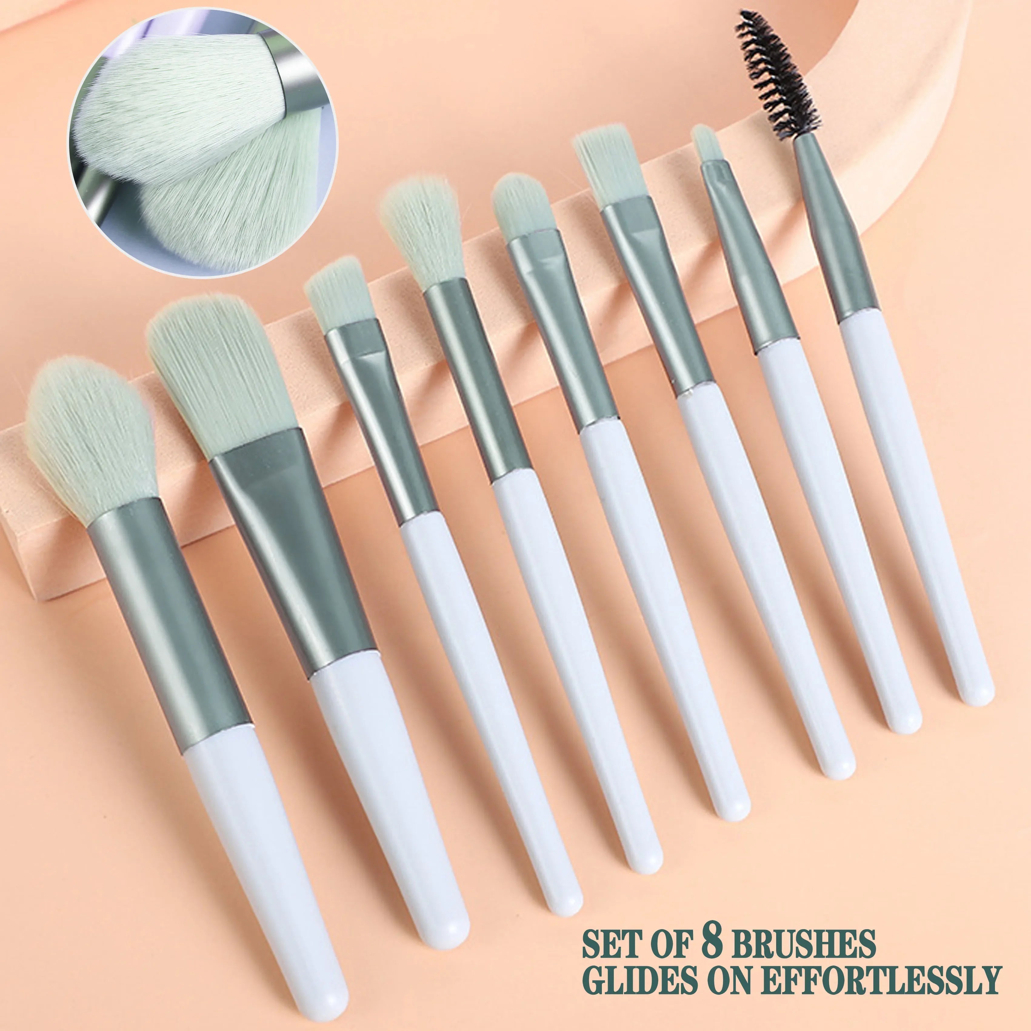 Makeup Brush Set Portable Soft Hair Loose Powder Concealer Eyeshadow Blush Foundation Brush Full Beauty Tools