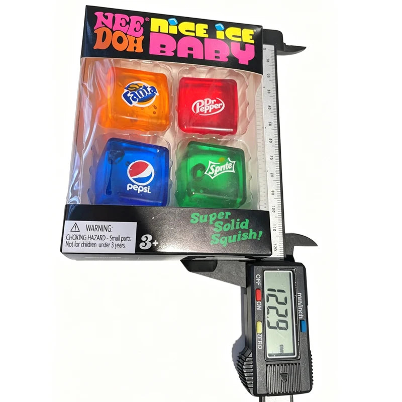 Squishy //Schylling NeeDoh Nice /*Cube Sensory Squeeze Toy Super Squish Stress Relief Anxiety Sensory Tool Stress Reliever Toys