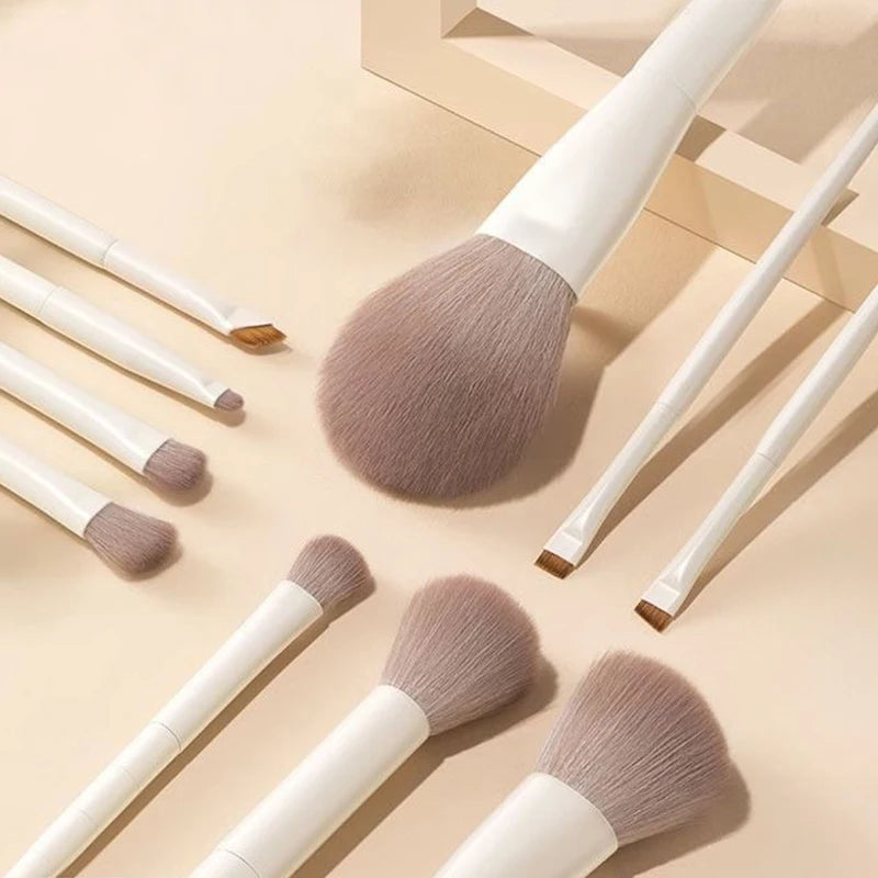 5-12PCS Professional Makeup Brushes Tool Set Eyeshadow Liner Contour Foundation Blend Brush Women Facial Beauty Cosmetics Tools
