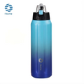 FEIJIAN Double Wall Thermos, Sports Bottle, 600ml, 18/10 Stainless Steel, Vacuum Flask, Insulated Tumbler, Leak Proof ,Customize