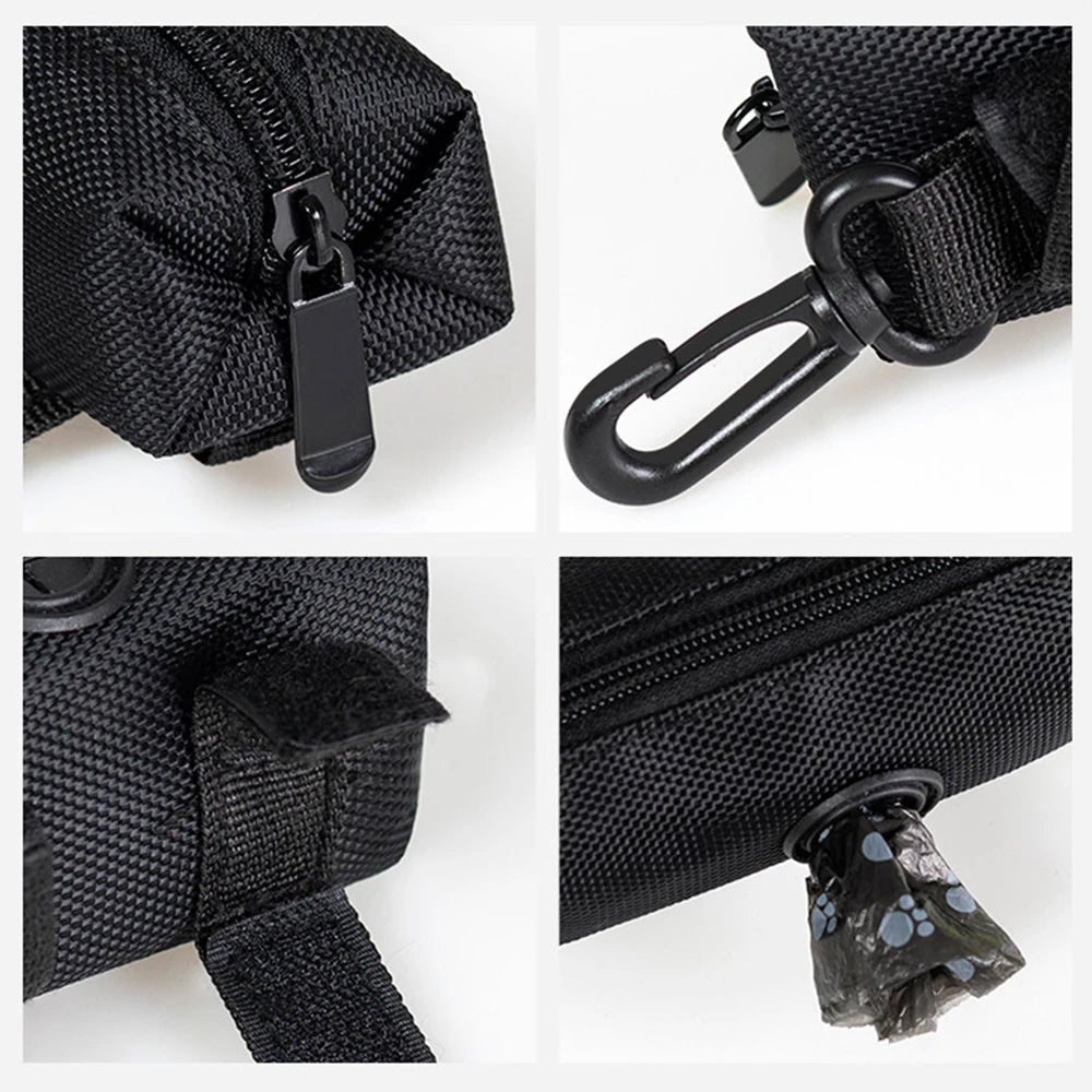 1PC Pet Waste Bag Dispenser Dog Poop Bags Storage Bag Pet Supplies Doggie Poo Bag Holder for Clean up