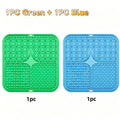 Pet Lick Silicone Mat Slow Feeder Dog Food Plate Bathing Distraction Sucker Training Feeder for Dogs Kitchen Supplies