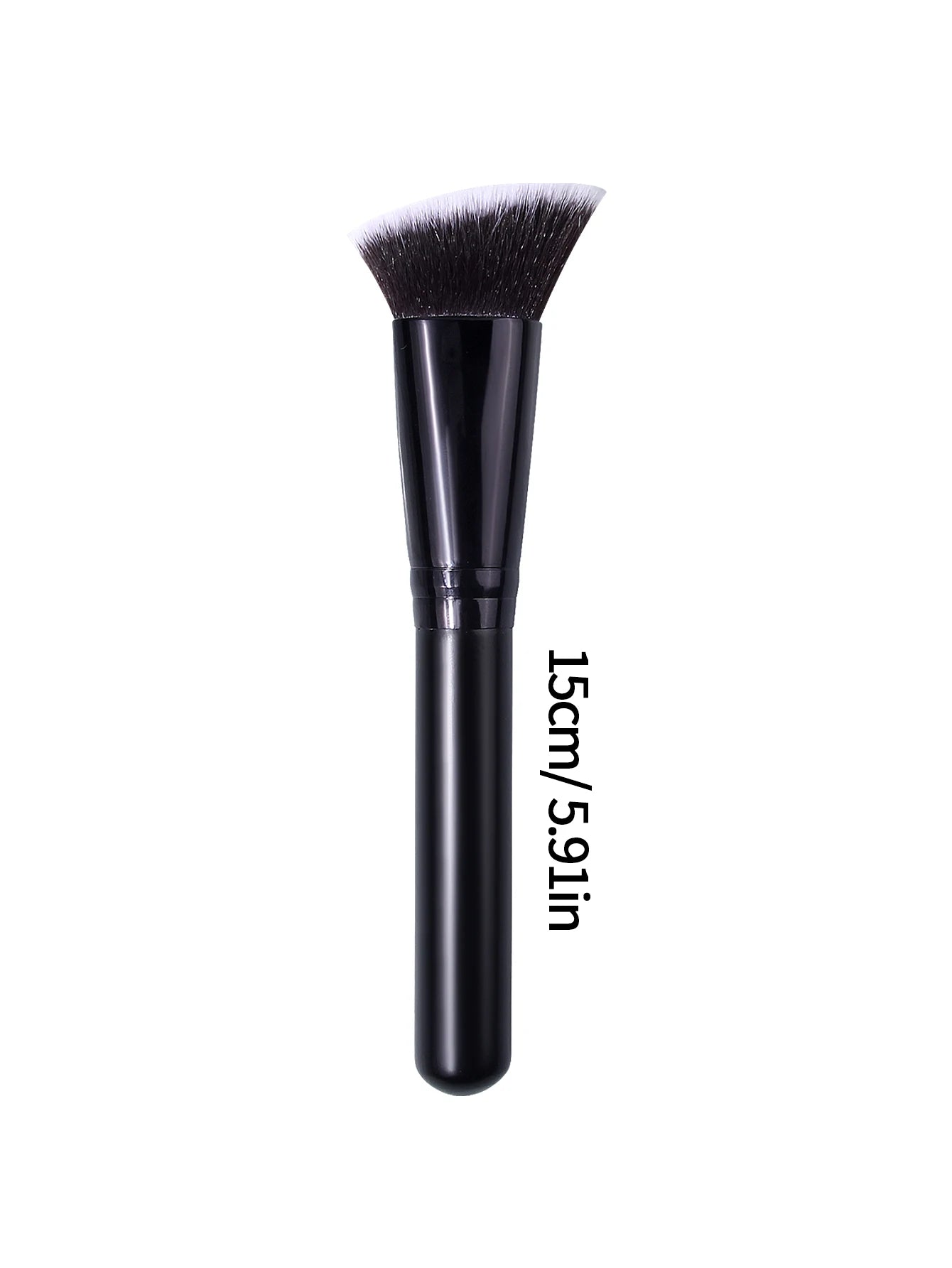 1PCS soft angled makeup brush, blush brush, contouring brush, powder brush, setting brush, contour brush, portable beauty tools