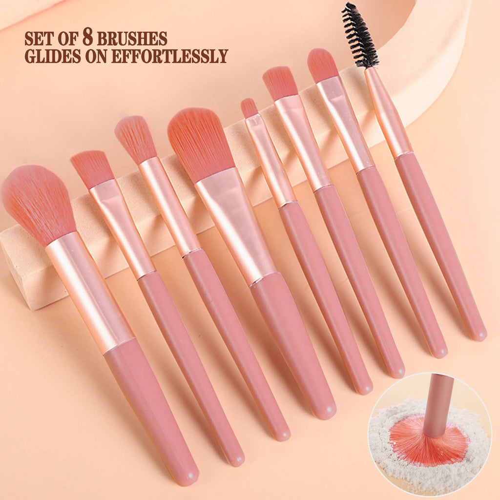 Makeup Brush Set Portable Soft Hair Loose Powder Concealer Eyeshadow Blush Foundation Brush Full Beauty Tools