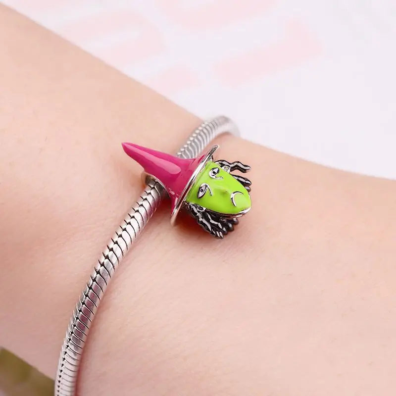 925 Sterling Silver Halloween Skull & Monster Charm Beads Collection Gothic Spooky Design Beads for Women DIY Jewelry