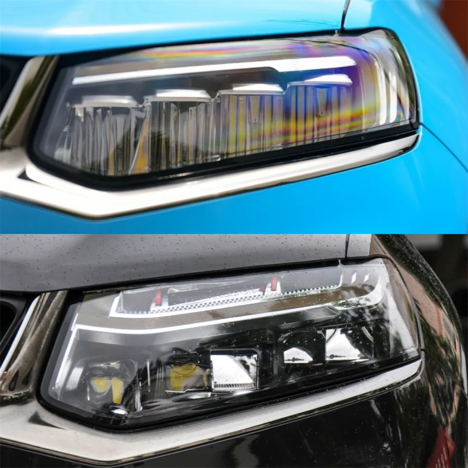 For Geely Monjaro 2019 2020 Car Gadgets Lampcover Caps Headlights Lens Car Front Headlight Lens Cover Lights Shell