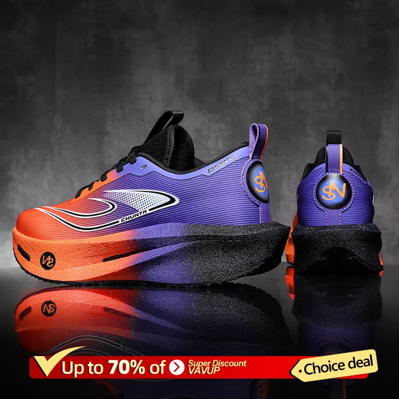 Running Shoes Carbon Board Speciality Sports Marathon Men Breathable Lightweight Women's Comfortable Athletic Chunta Sneakers