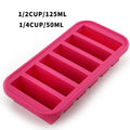 1PC 2/4/6Grid Silicone Freezer Mold with Lid Refrigerated Food Storage Box Food Box Ice Tray Mold Ice Box Fresh-keeping Box
