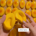 Squishy Cheese Bread Squeeze Toy, Slow Rising Soft Fidget Toy Stress Relief Sensory Toys for Kids Adults