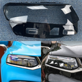 For Geely Monjaro 2019 2020 Car Gadgets Lampcover Caps Headlights Lens Car Front Headlight Lens Cover Lights Shell