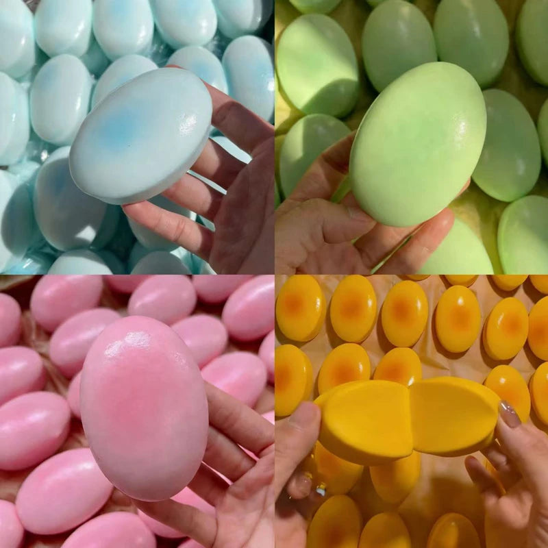 Squishy Cheese Shape Squishy Squeeze Toy Soft Slow Rising Stress Relief Sensory Fidget Toy Portable Anti-Anxiety Toy for Adults