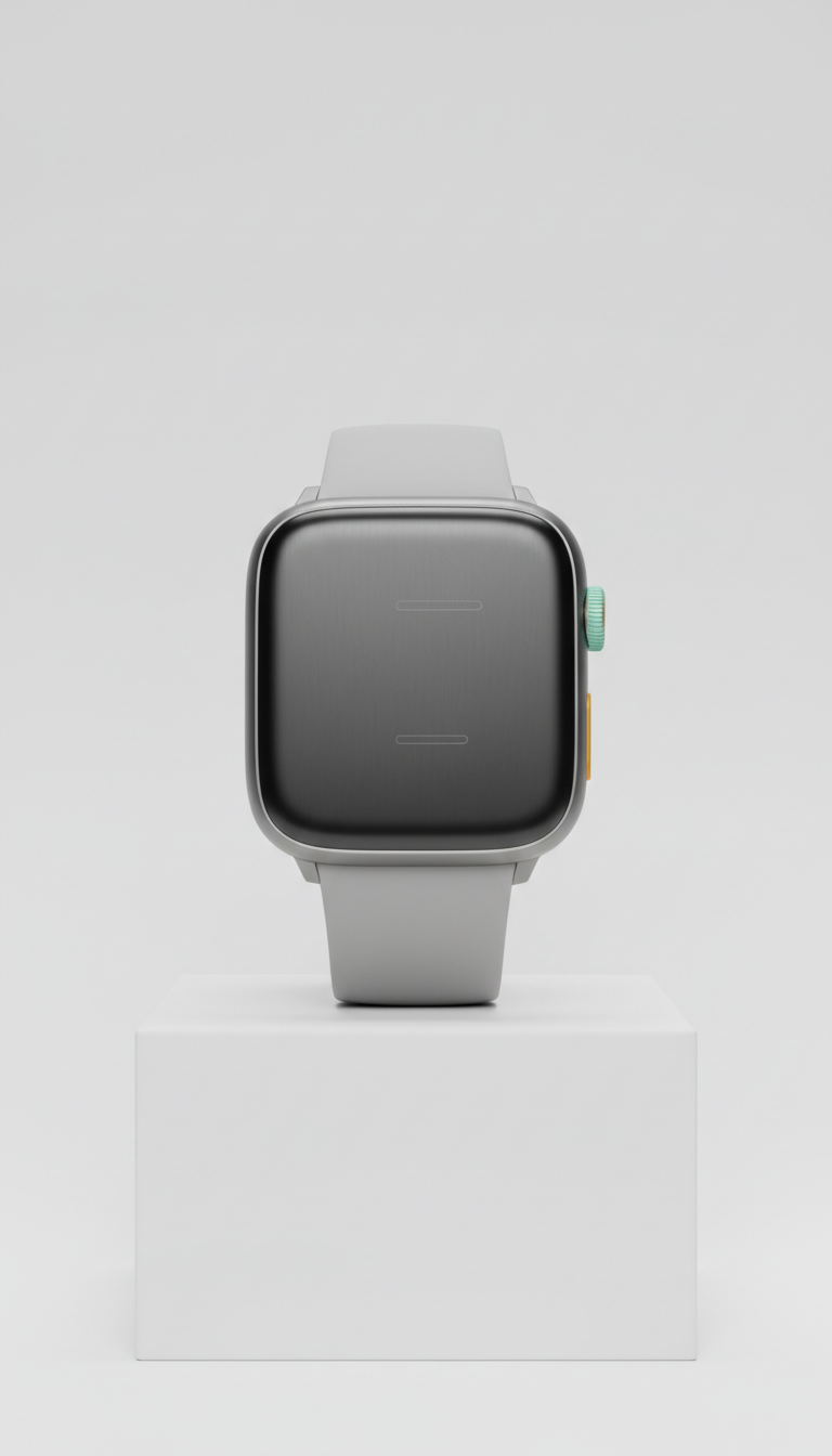 Smartwatch with Aluminum Glass Body